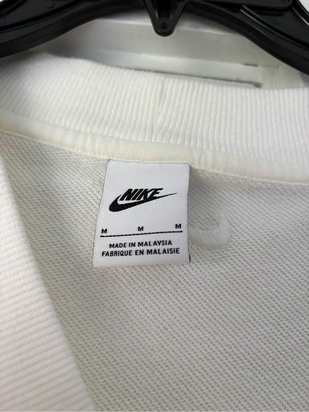 Nike Sportswear Over-Oversized Fleece Cardigan Sail White FZ4735-133 - Picture 2 of 7